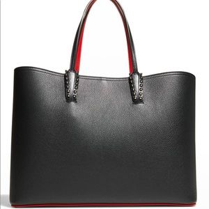 Christian Louboutin Cabata Black East West Tote Bag - Black